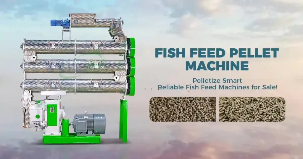 Fish feed pellet making machine for floating or sinking pellets