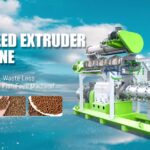 wet type feed extruder machine